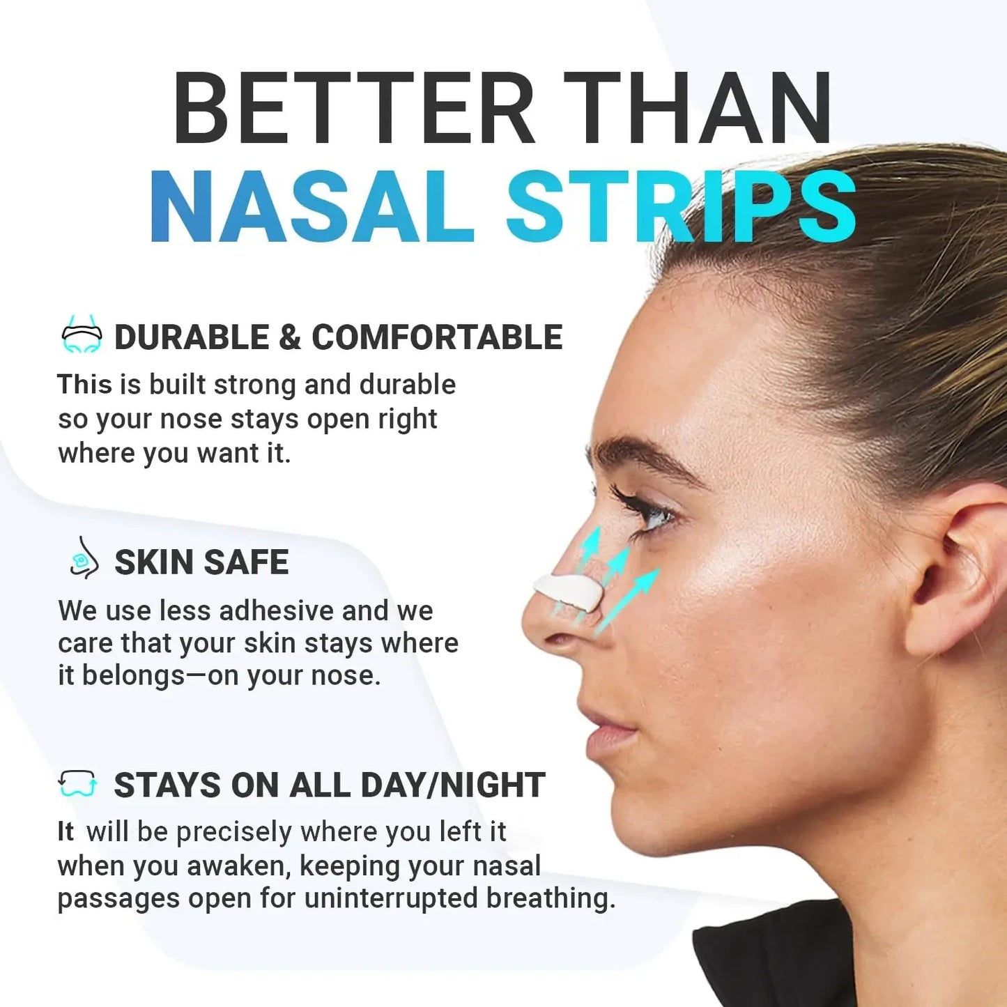 Breathe Easy Magnet Nasal Strips